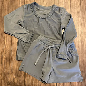 JAMIE KAY swim shirt + short set | EUC 1YR